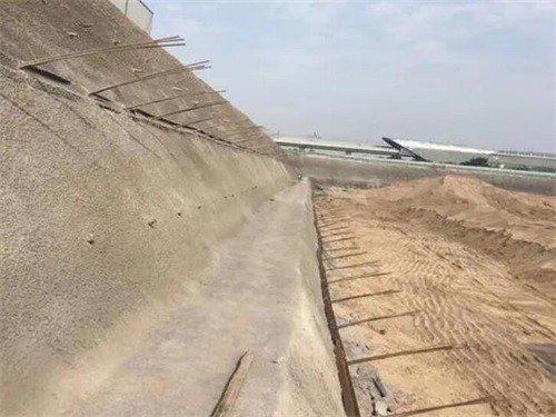 调兵山河道边坡加固